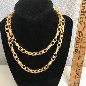 Anne Klein gold toned necklace